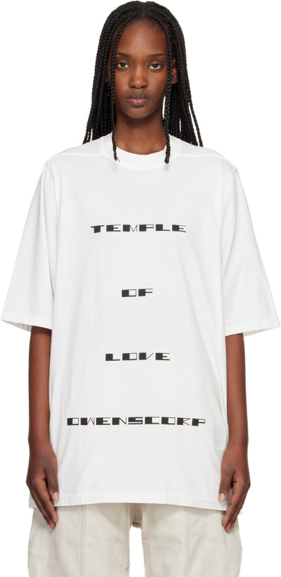 Photo: Rick Owens DRKSHDW Off-White Temple Jumbo S/S T-shirt