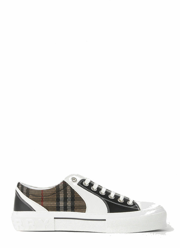 Photo: Burberry - Vintage Check Sneakers in Black