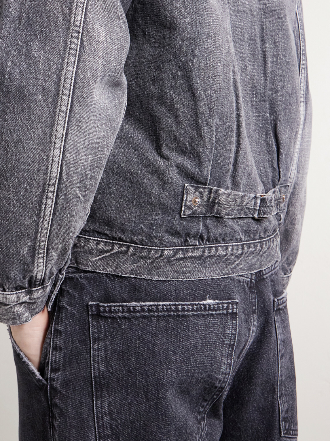 FULLCOUNT - Type 1 Dartford Selvedge Denim Jacket - Gray