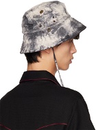 Nicholas Daley Gray Browns Edition Tie-Dyed Bucket hat