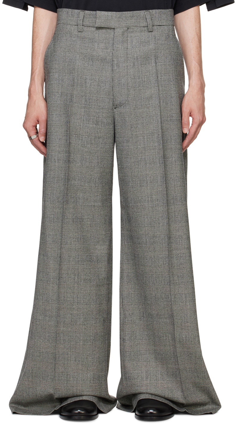 VETEMENTS Gray Tailored Trousers