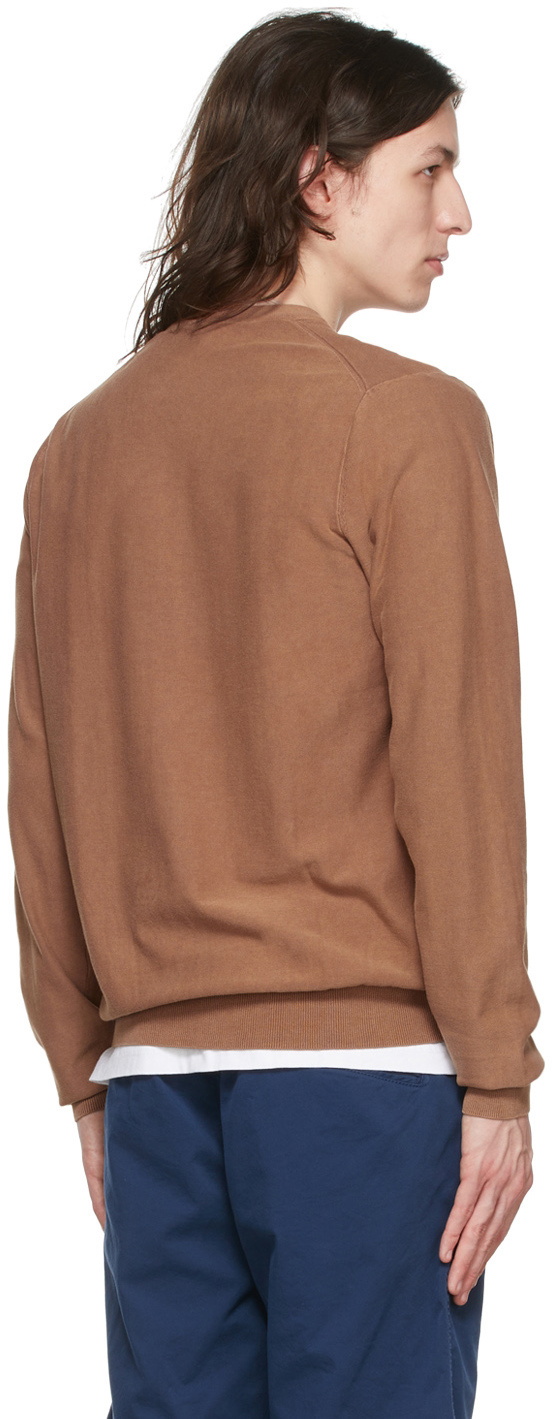 ASPESI Brown Cotton Cardigan