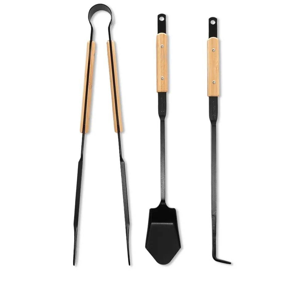 Snow Peak Fire Tool Set Pro in Black Snow Peak