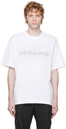 A-COLD-WALL* White Logo T-Shirt