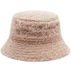 Craig Green Men's Reversible Fleece Bucket Hat in Red/Pink