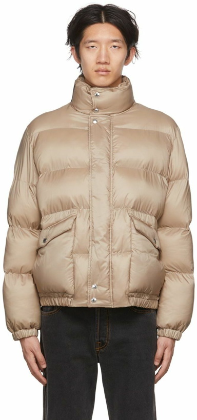 Photo: Alexander McQueen Beige Graffiti Jacket