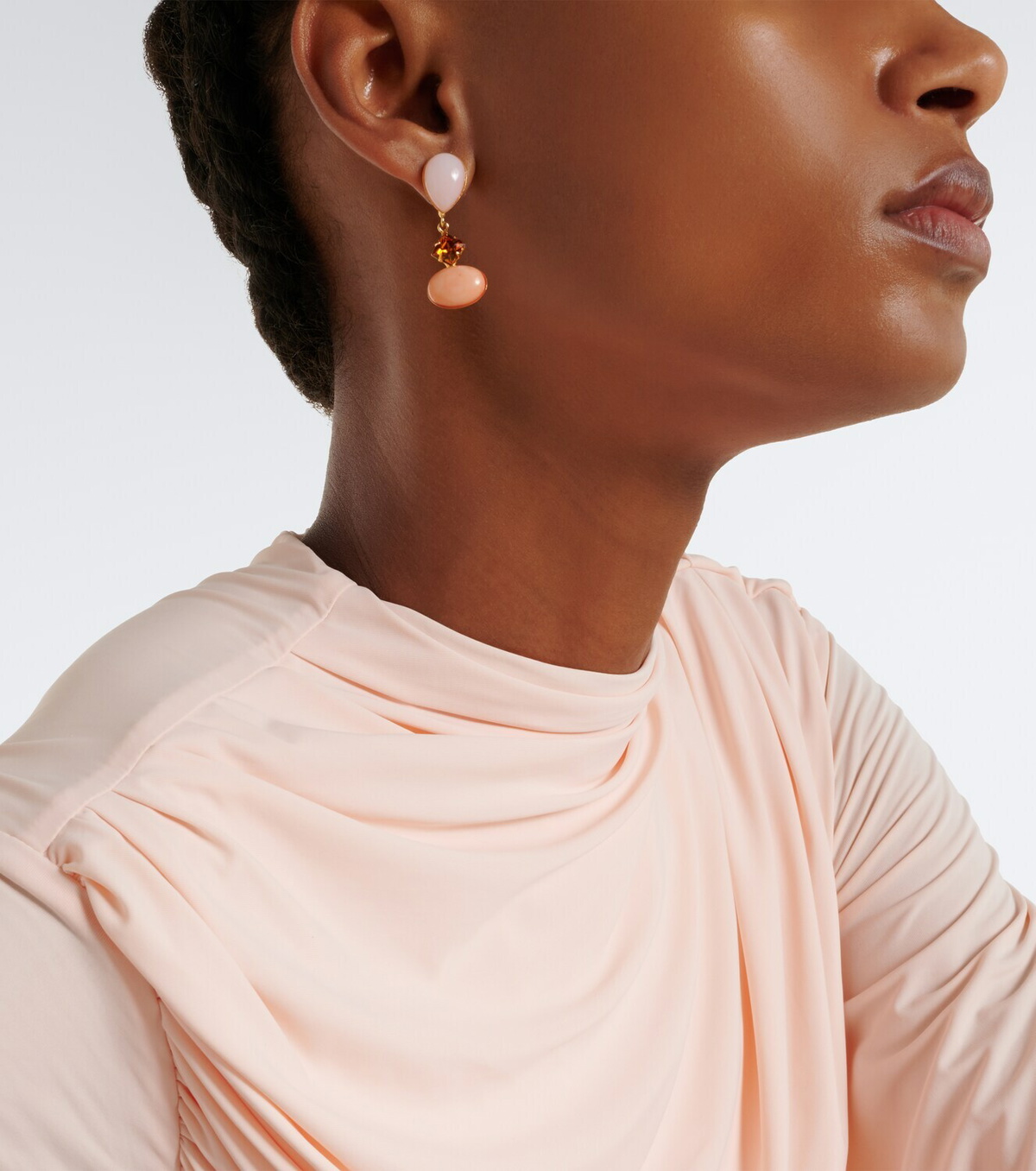 Jennifer Behr Quincy embellished drop earrings