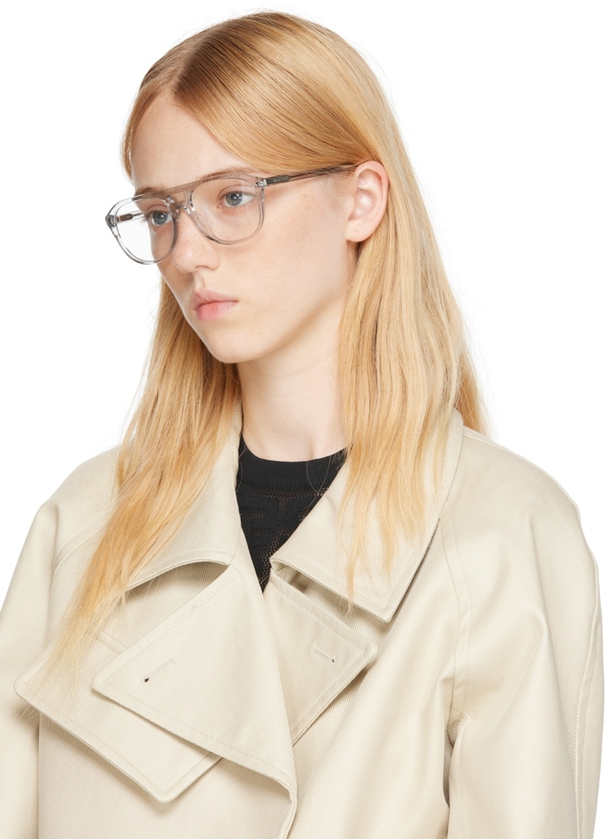 【GIVENCHY】4Gem マスク サングラス シルバー Givenchy Silver 4G Mask Sunglasses Givenchy