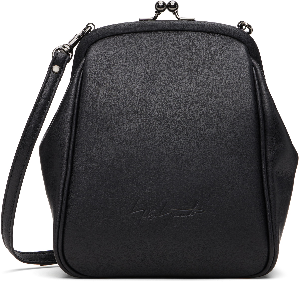 YOHJI YAMAMOTO Black 'Sacoche' Small Bag