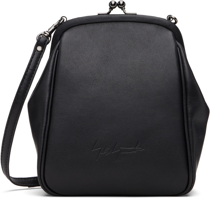 Photo: YOHJI YAMAMOTO Black 'Sacoche' Small Bag