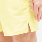 Nike Swim Men's 7" Volley Short in Yellow Strike