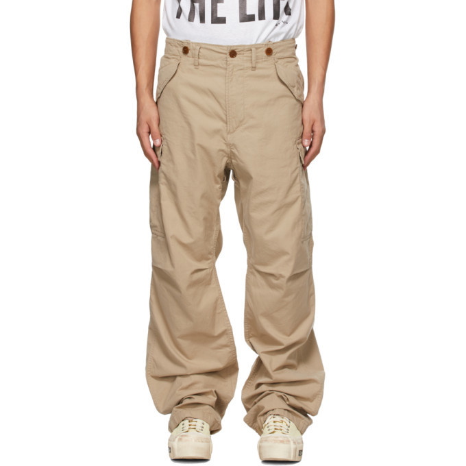 Visvim Beige Jumbo Eiger Sanction Cargo Pants Visvim