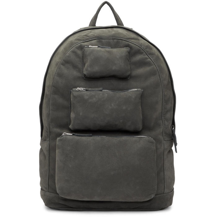 Photo: PB 0110 SSENSE Exclusive Grey Haw 1 Backpack