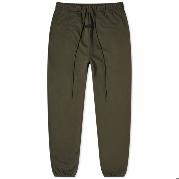 Photo: Fear of God ESSENTIALS Men's Spring Tab Detail Sweat Pants in Ink