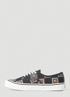 UA Authentic 44 DX Granny Check Sneakers in Black