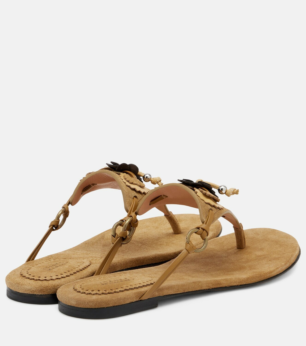 Isabel Marant Elato suede thong sandals