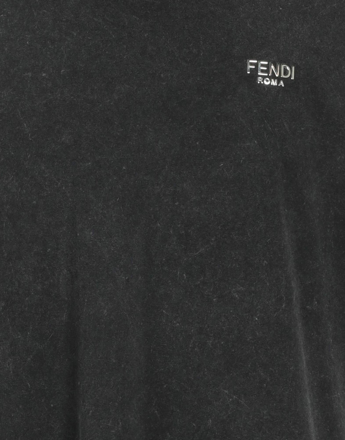 Fendi Mens T-shirt Charcoal