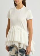 Marques' Almeida Ruffled Cotton T-shirt NO Colour
