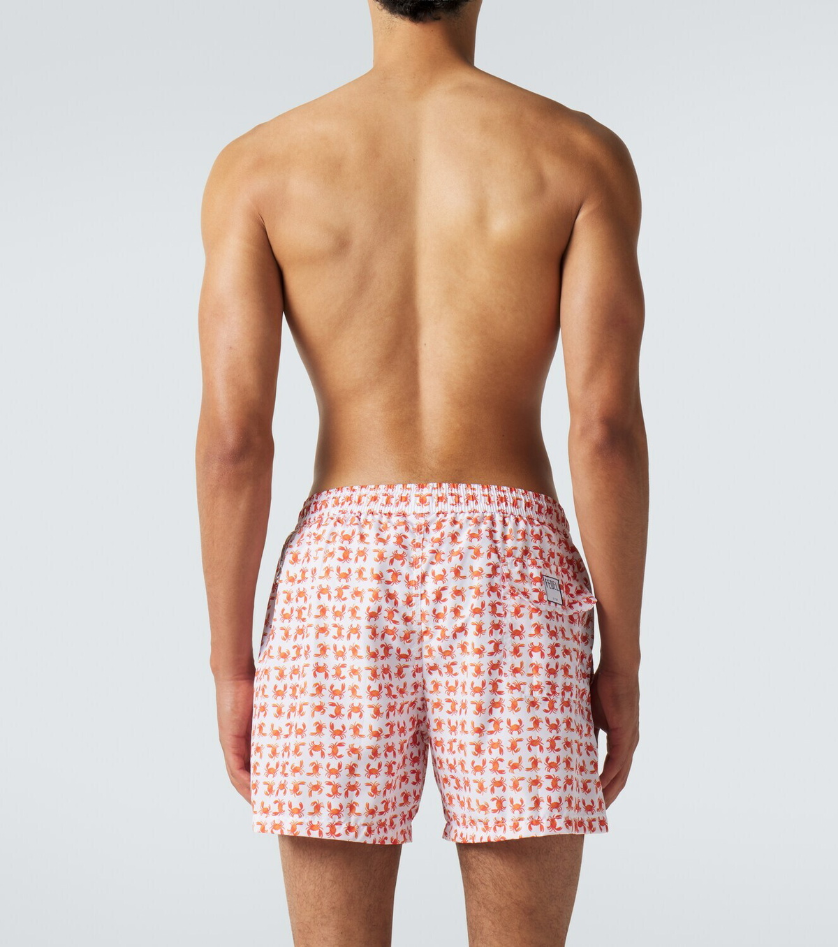 Fedeli Madeira printed swim trunks
