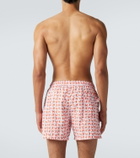 Fedeli Madeira printed swim trunks