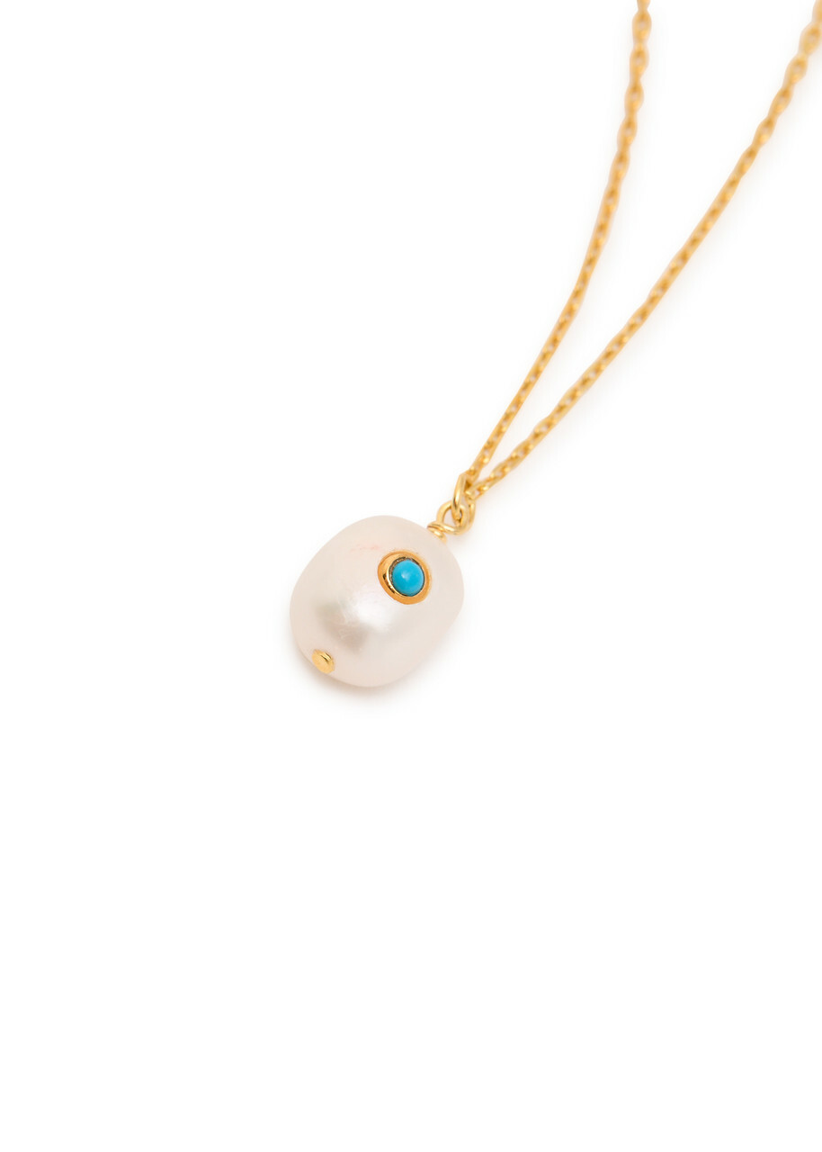 Anni LU Baroque Pearl 18kt Gold-plated Necklace - One Size