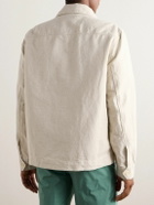 Alex Mill - Linen and Cotton-Blend Canvas Overshirt - Neutrals