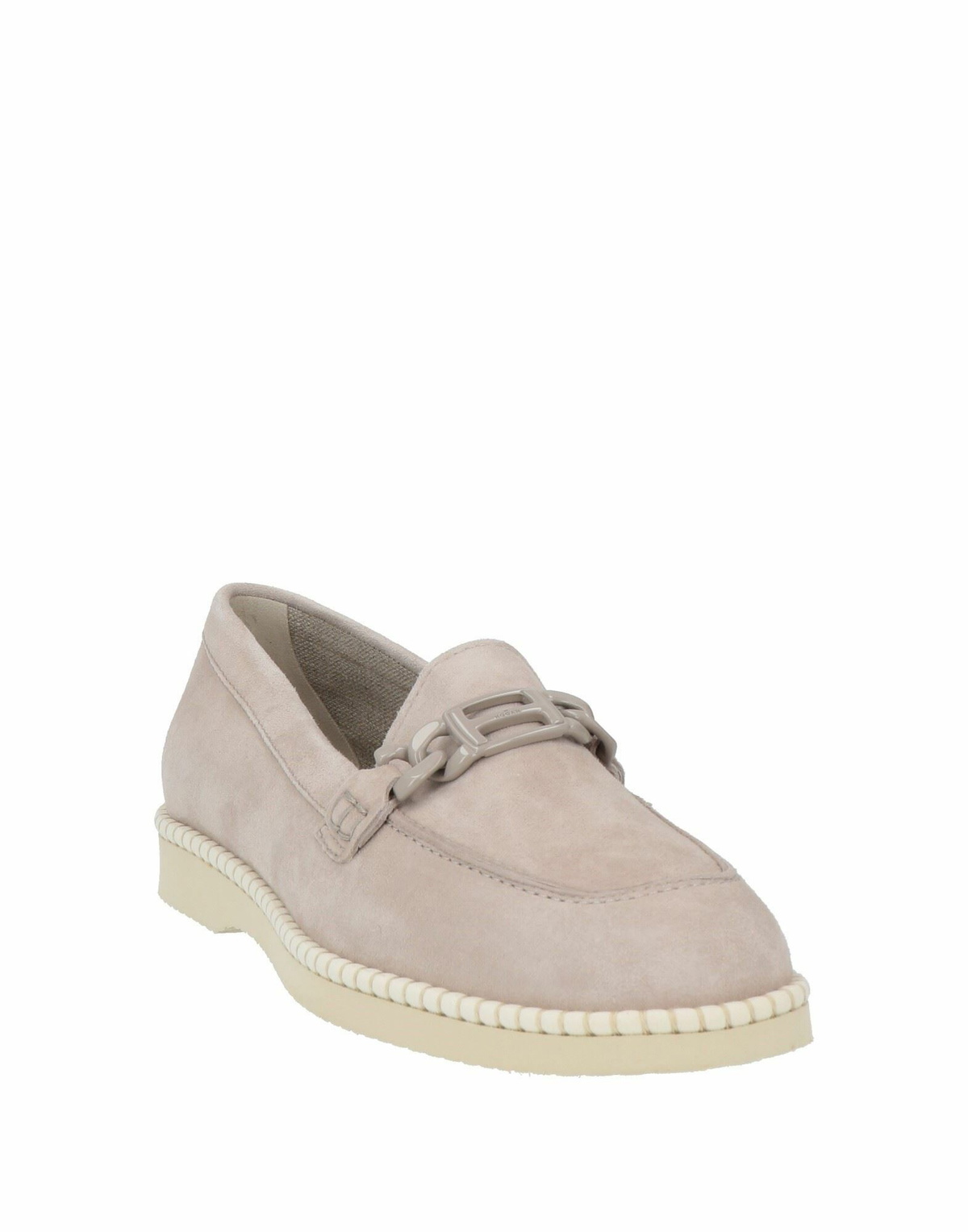 Hogan Womens Loafers in Beige