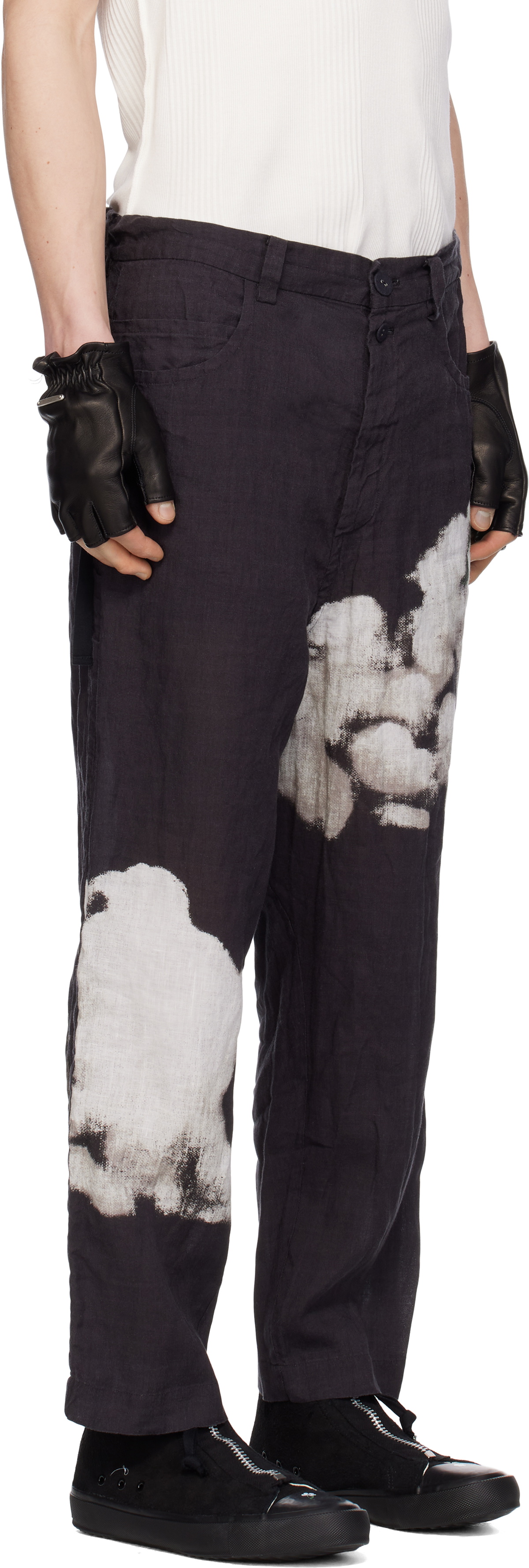 UNDERCOVER Black UC1E4501-1 Trousers Undercover