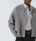 Jacquemus Ribbed-knit wool-blend cardigan