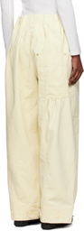 OPEN YY Yellow Full Gather Trousers