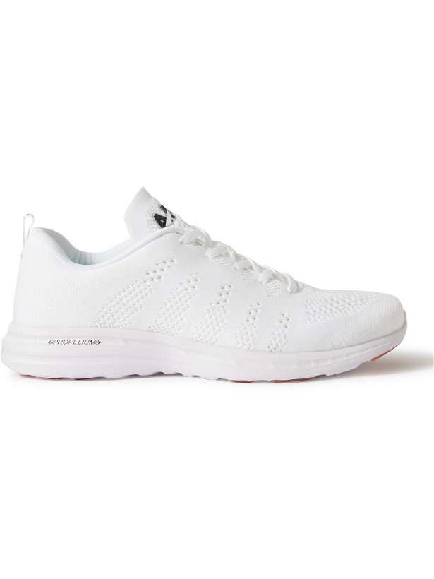 Photo: APL Athletic Propulsion Labs - Pro TechLoom Running Sneakers - White
