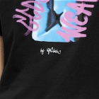 GCDS Men's G Graffiti T-Shirt in Black