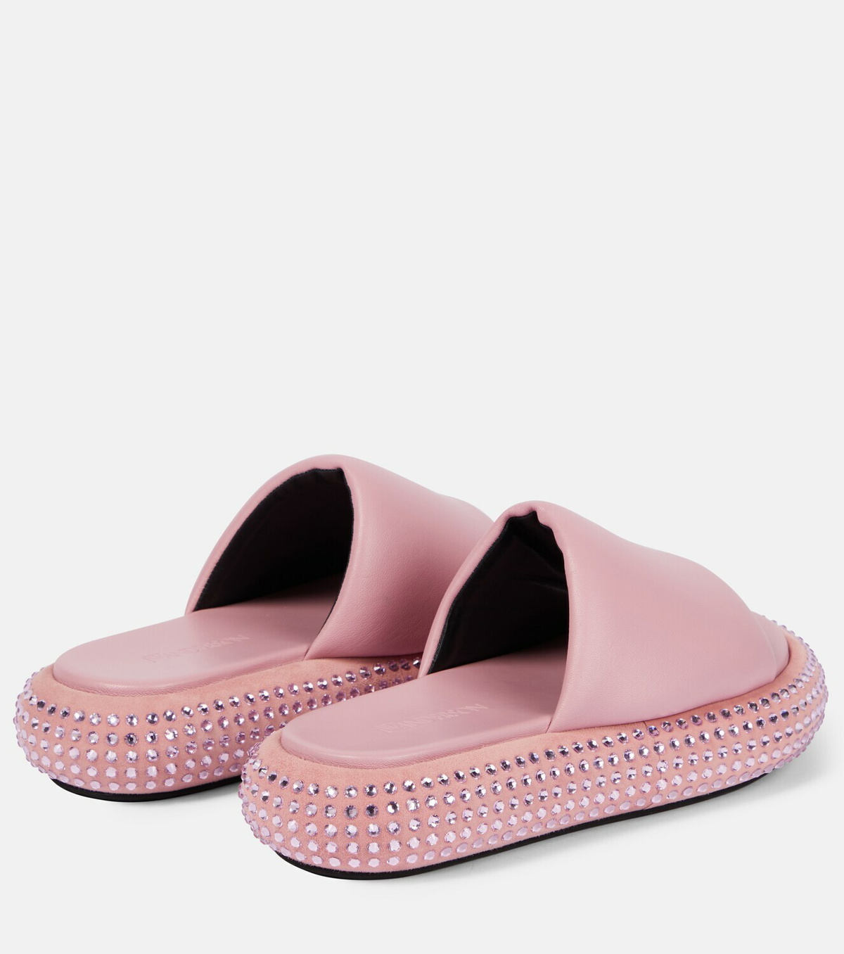 JW Anderson Embellished leather platform sandals JW Anderson