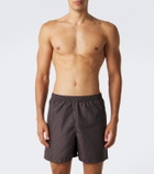 Gucci GG poplin swim trunks