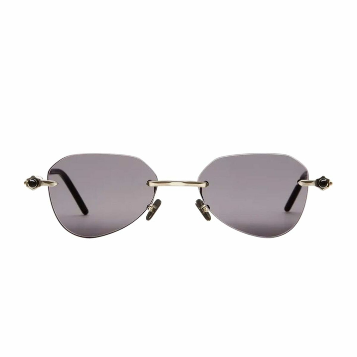 Photo: Kuboraum Maske P61 Lg Bb Light Gold/ Black Sunglasses