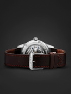 NOMOS Glashütte - Club Automatic 36mm Stainless Steel and Leather Watch, Ref. No. 703.1