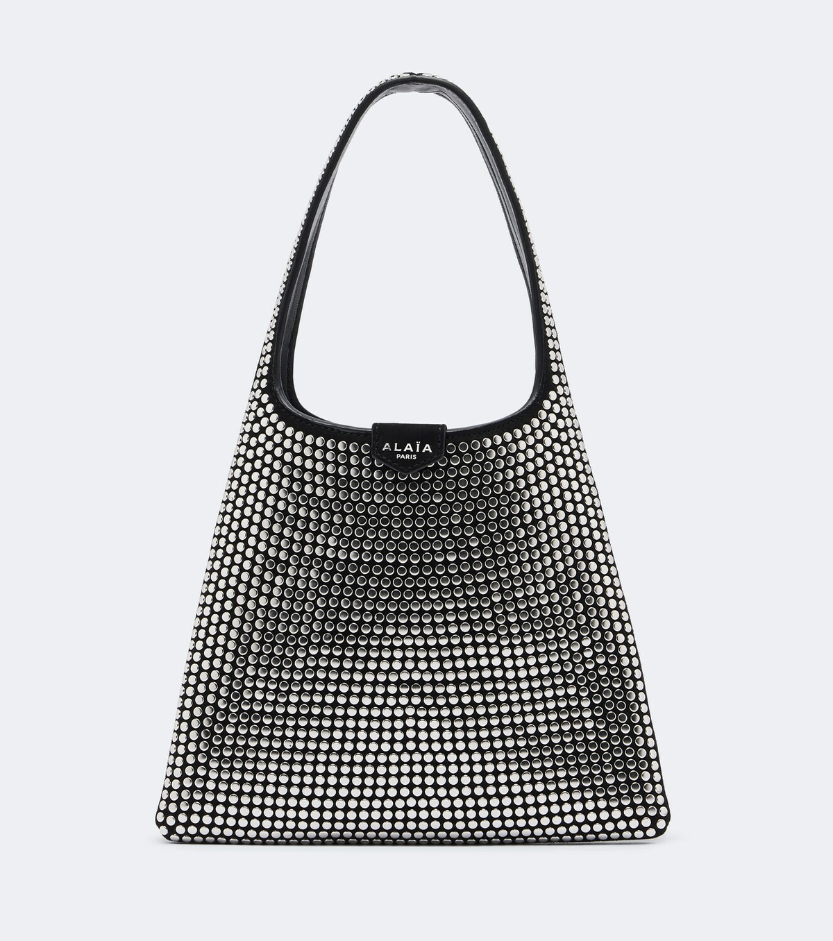 Alaïa Mini studded suede top-handle bag