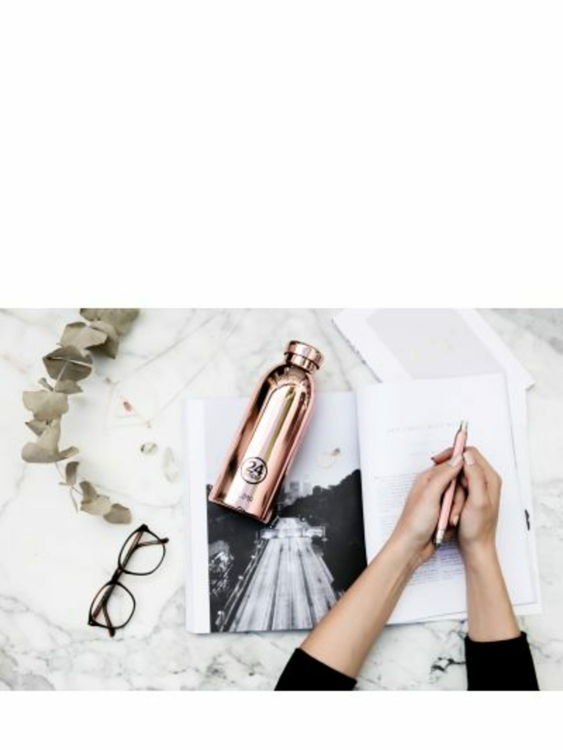 24BOTTLES 500ml Rose Gold Clima Bottle