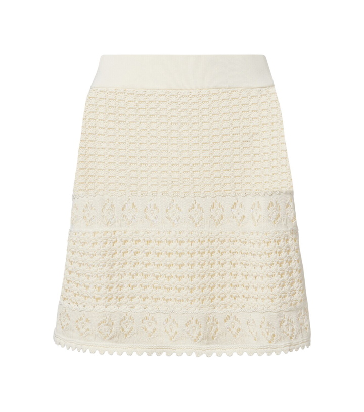 Photo: Eres Angela crochet miniskirt