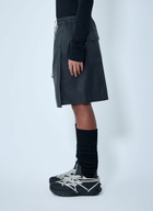 Moncler + Rick Owens Drawstring Midi Kilt Shorts