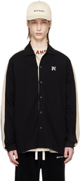 Palm Angels Black Monogram Shirt