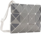 BAO BAO ISSEY MIYAKE Gray Lucent Metallic Bag