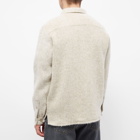 A Kind of Guise Men's Dullu Overshirt in Fuzzy Sesame