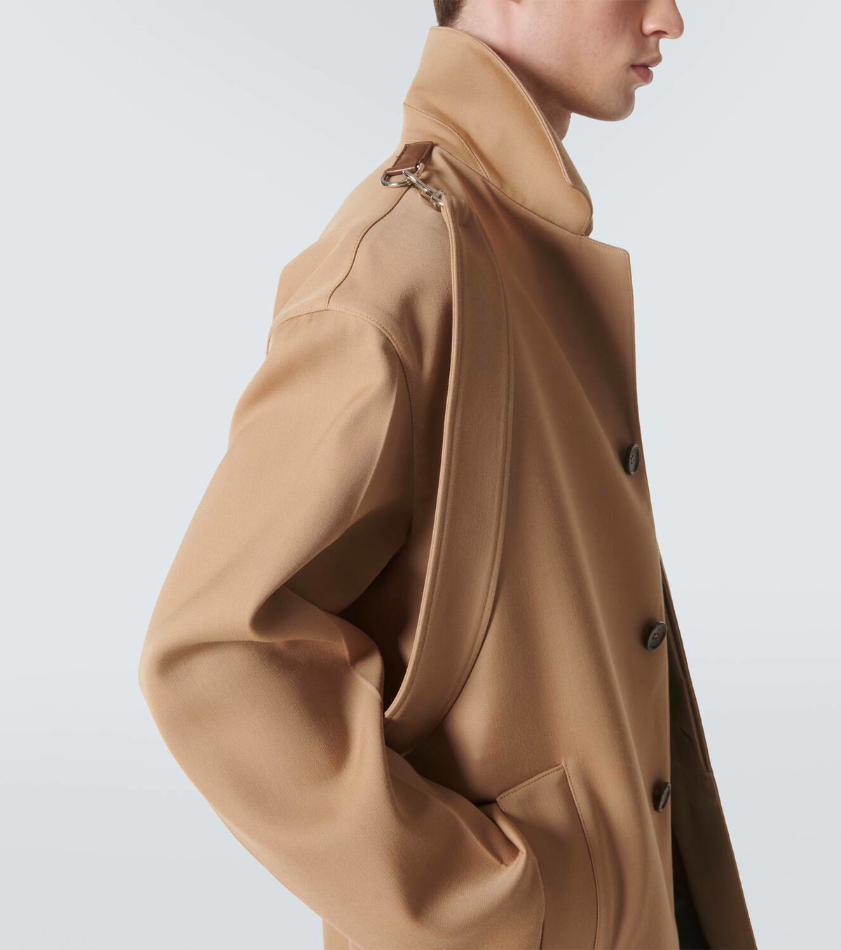Gucci Belted wool coat