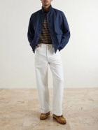 Valstar - Valstarino Linen Bomber Jacket - Blue