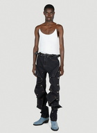 Y/Project - Button Panel Jeans in Black