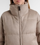 Max Mara The Cube Destino cashmere down jacket