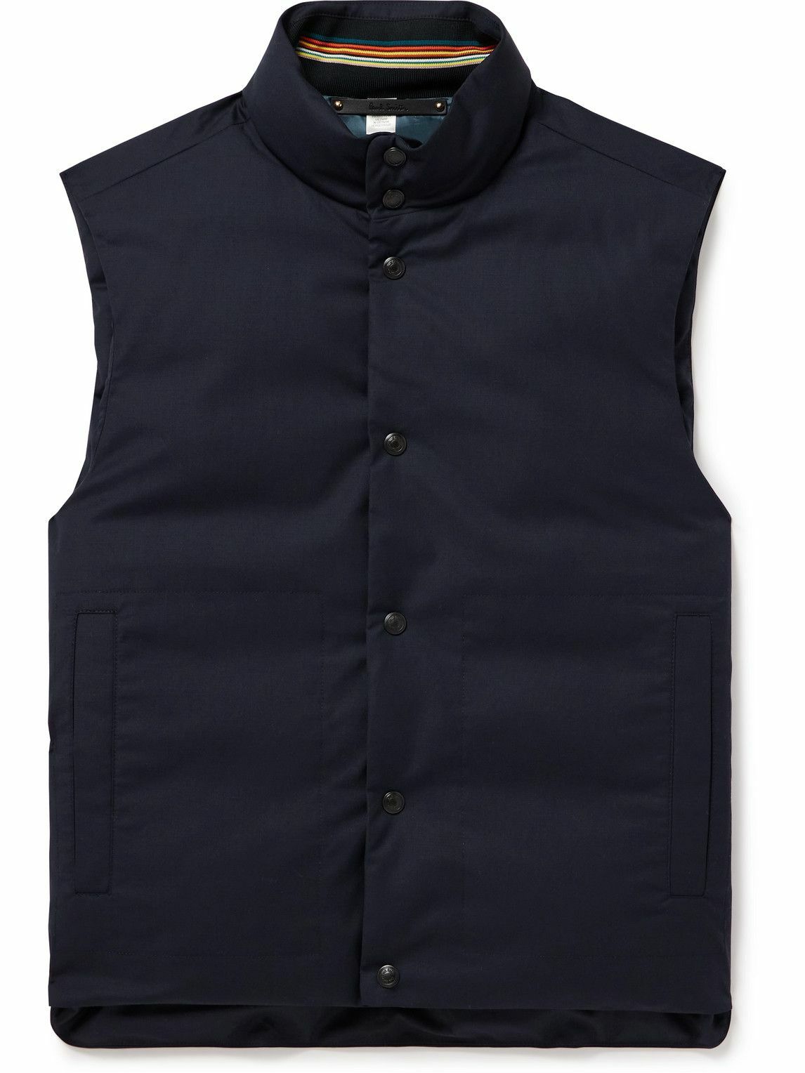 Paul Smith - Tech-Shell Down Gilet - Blue