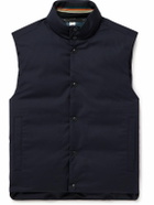 Paul Smith - Tech-Shell Down Gilet - Blue