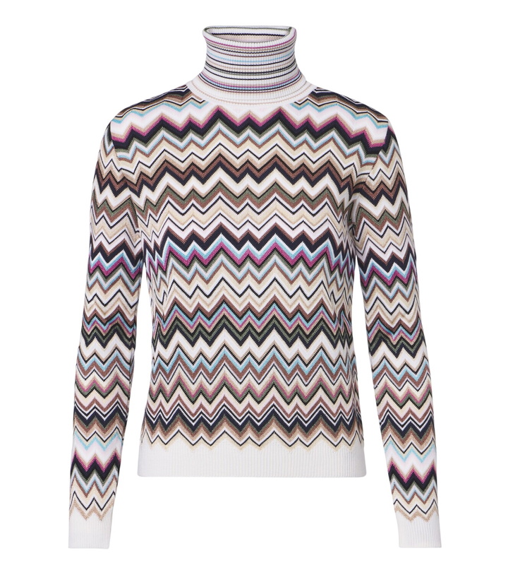 Photo: Missoni Zigzag turtleneck sweater
